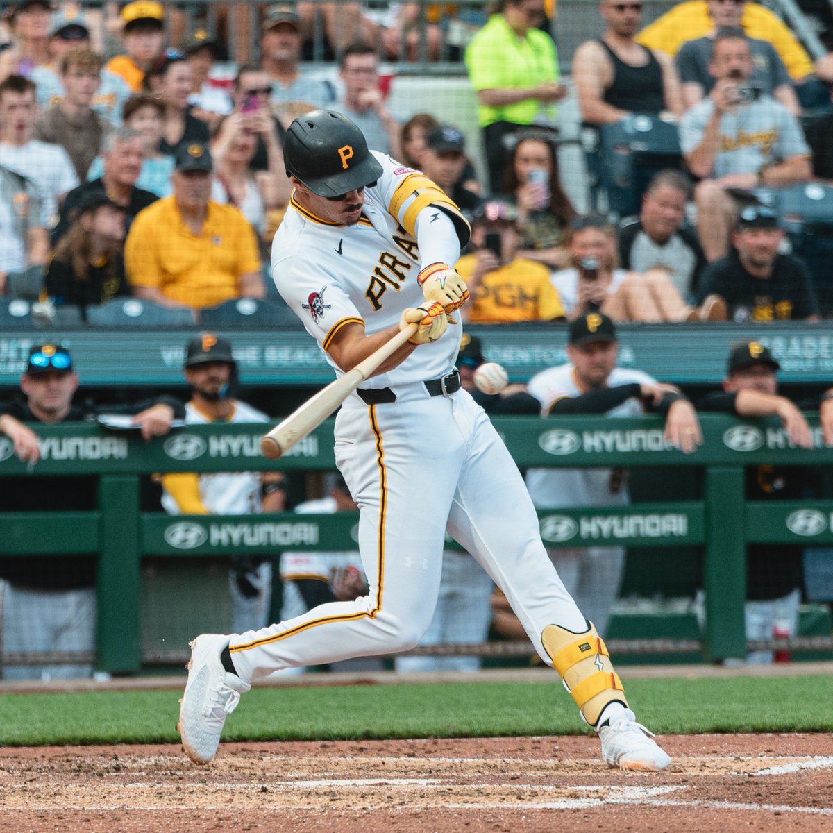 northsiden0tch's tweet photo. Konnor Griffin extends his hitting streak to six games, becoming the first Pirates teenager to do so since Bill Mazeroski in 1956. https://t.co/NL2VLoU4Ef