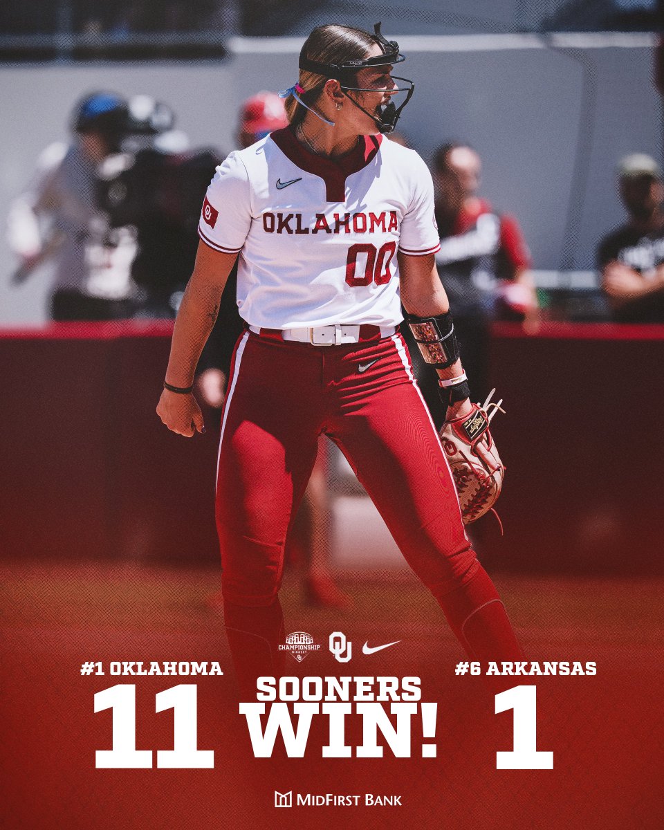 OU_Softball's tweet image. Series » Sooners 🗣️

#ChampionshipMindset | @OU_Athletics