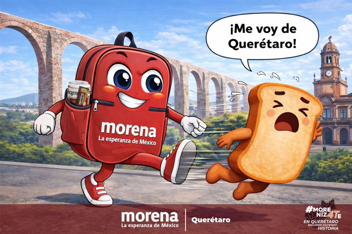 Morena Querétaro tweet media