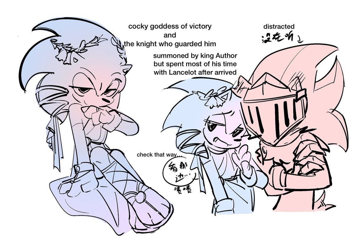 dontstayuptooo1's tweet photo. goddess and knight
#shadnic #sonicthehedgehogart https://t.co/g2mYYrQ8XH