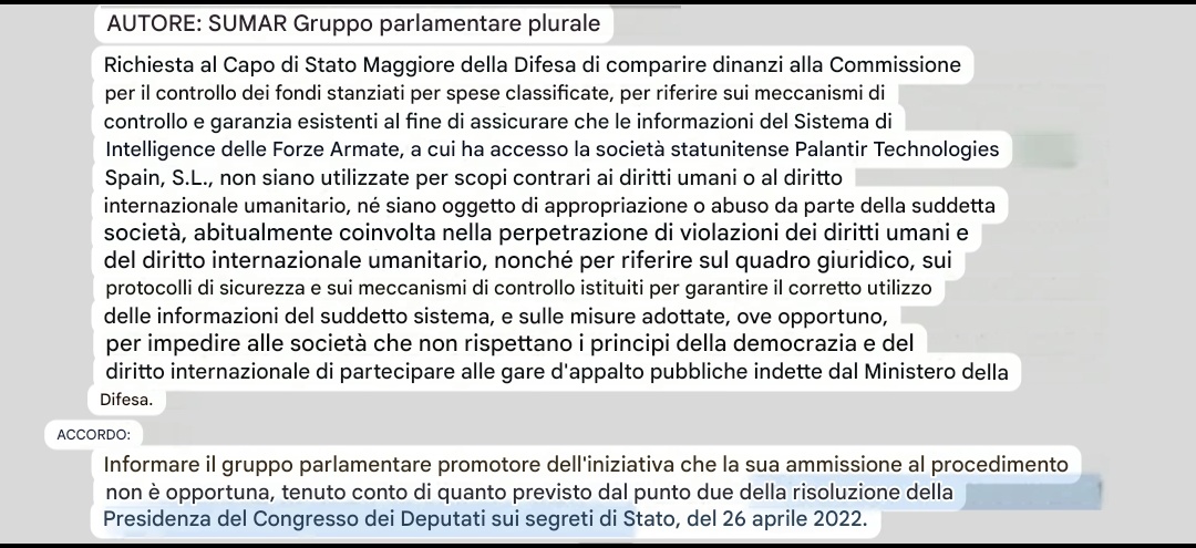 's tweet image. #Spagna

Mentre i compagni di merende di #Soros si fanno i selfie a #Barcellona il treccartaro #VivaSánchez 🤡🇪🇸🤡 contratta i servizi dei #nazisti di #Palantir per il sistema di intelligence delle forze armate spagnole.
Il tutto coperto dal SEGRETO DI STATO.