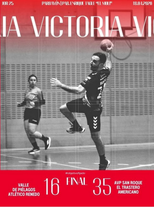 avpsanroque's tweet photo. Victoria por 16-35 ante el Valle de Piélagos-Atlético Renedo que nos permite ascender a la segunda posición a falta de una jornada. https://t.co/EQhBe1cgAz