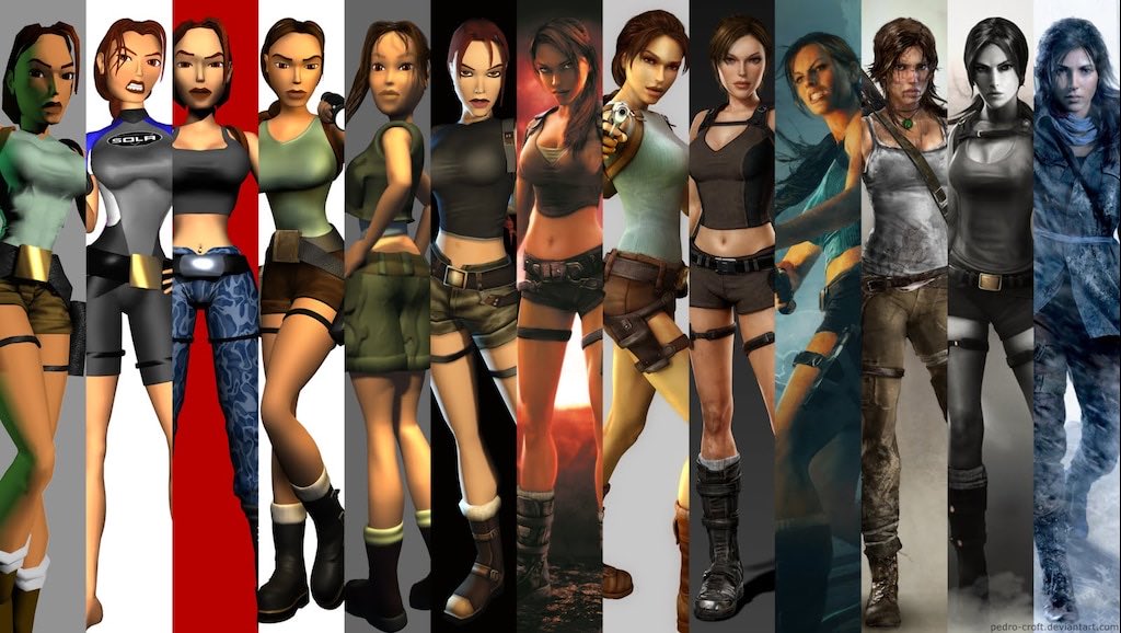 ColonelFalcon's tweet image. The evolution of Lara Croft. My favourite is Legend. But ask me again tomorrow and it’ll be Underworld. What’s your fav?! 

#tombraider #Gaming #GamingCommunity