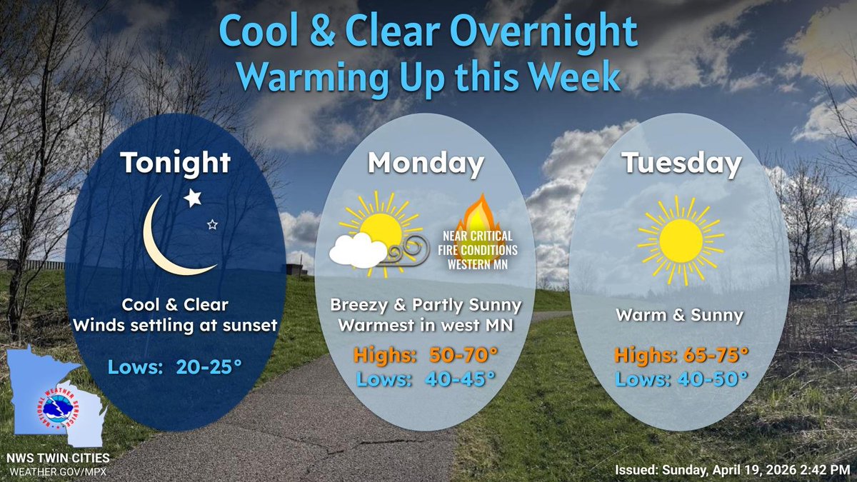 NWS Twin Cities tweet media
