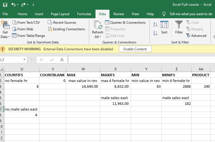 magnusgraphics0's tweet image. Beyond the Basics: Excel Day 2 🚀

​Today's focus: Aggregate Functions.
​🔢 SUMIFS/AVGIFS: Math with specific conditions.
📊 COUNT vs COUNTA: Understanding cell content.
🧹 COUNTBLANK: Auditing for missing data.
@msexcel ​#Excel #DataAnalysis #BuildingInPublic #BusinessAnalysis