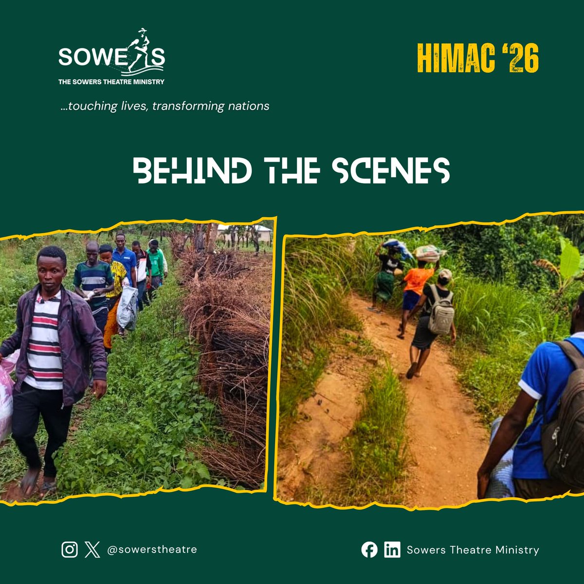 sowerstheatre's tweet photo. IT'S HIMAC DAY 19
BEHIND THE MISSION
It takes a lot of preparation to make each outreach a success. From prayers to planning, see the process behind bringing Christ’s love to others.
We are Sowers!
#BehindTheMission
#MissionPrep
#Outreach
#SowersTheaterMinistry
#HiMAC2026 https://t.co/FHBQIBhUGS