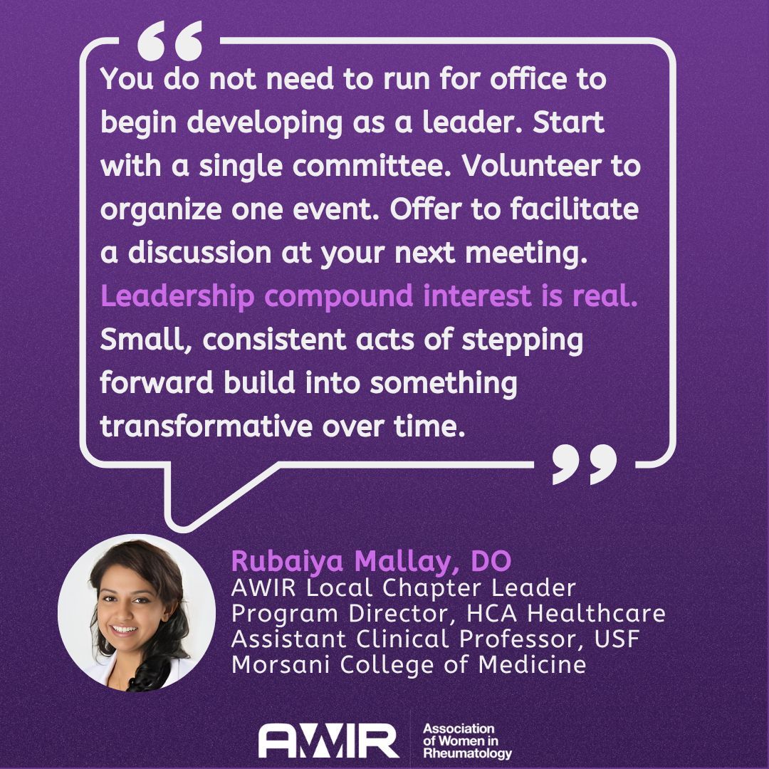 Association of Women in Rheumatology tweet media