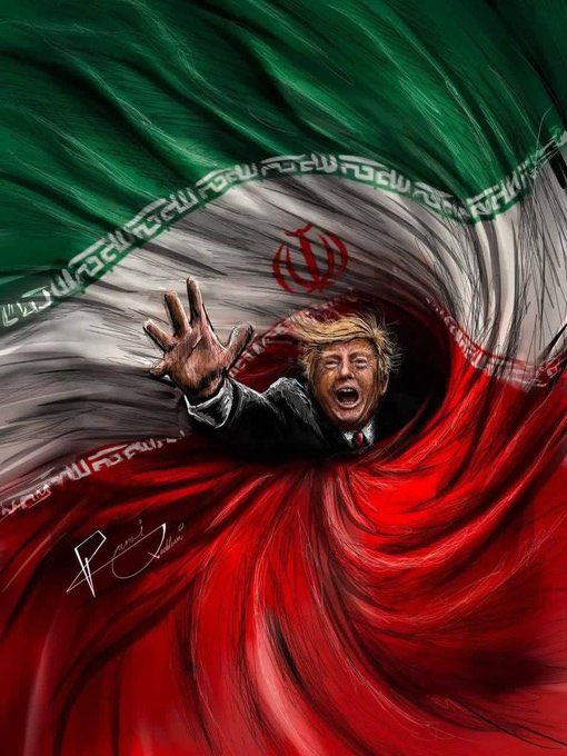 Bahar__Saadatt's tweet photo. @Irantimes01 Iran was bigger than Trump's mouth https://t.co/JRwnJotDSK