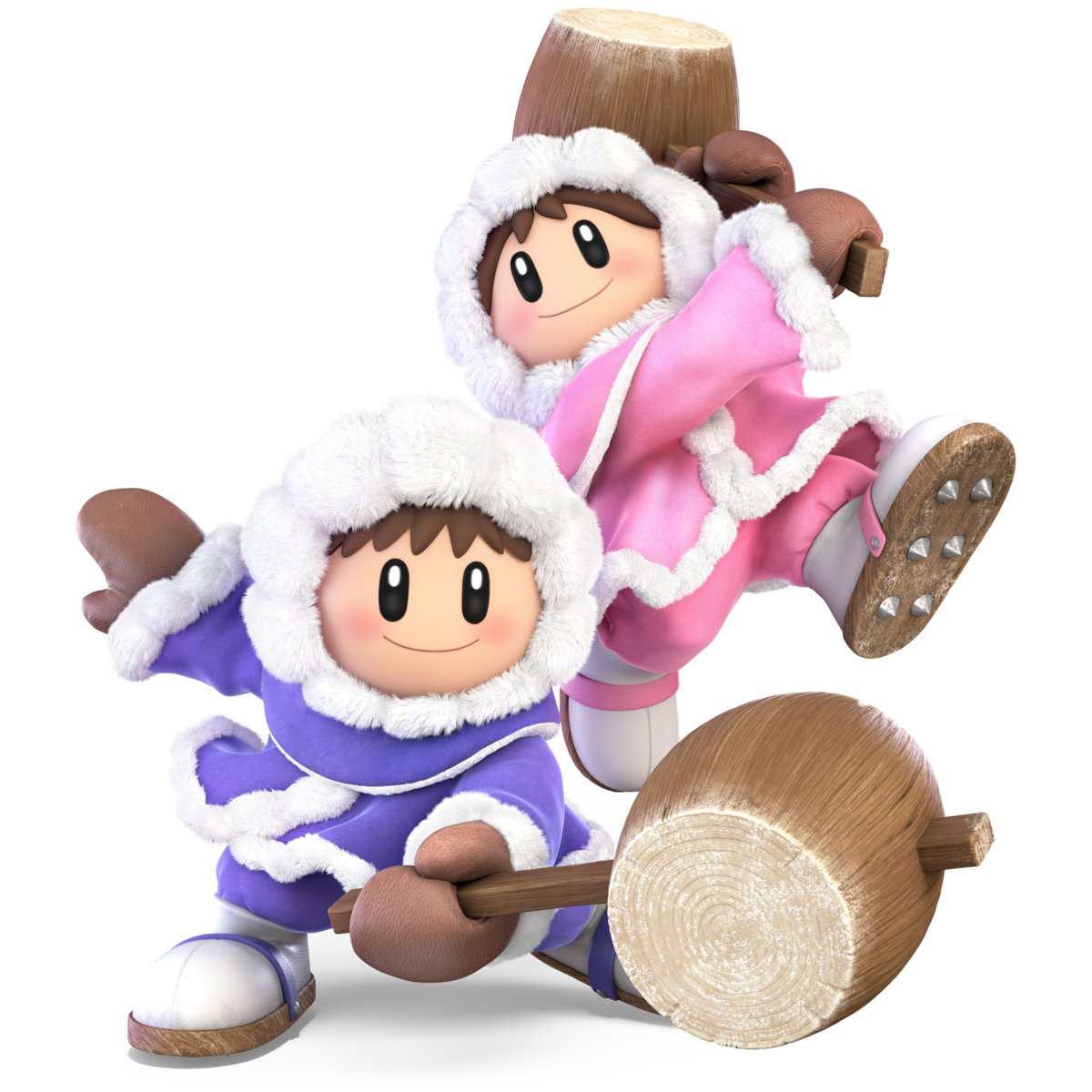 Posting Ice Climbers Ultimate Render Every Day tweet media
