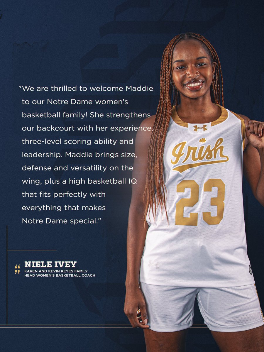 Notre Dame Women's Basketball tweet media