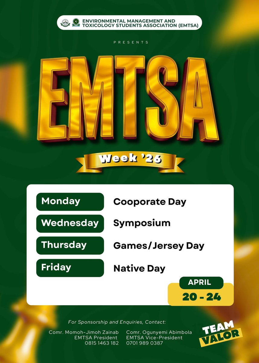 EMTSA FUNAAB tweet media