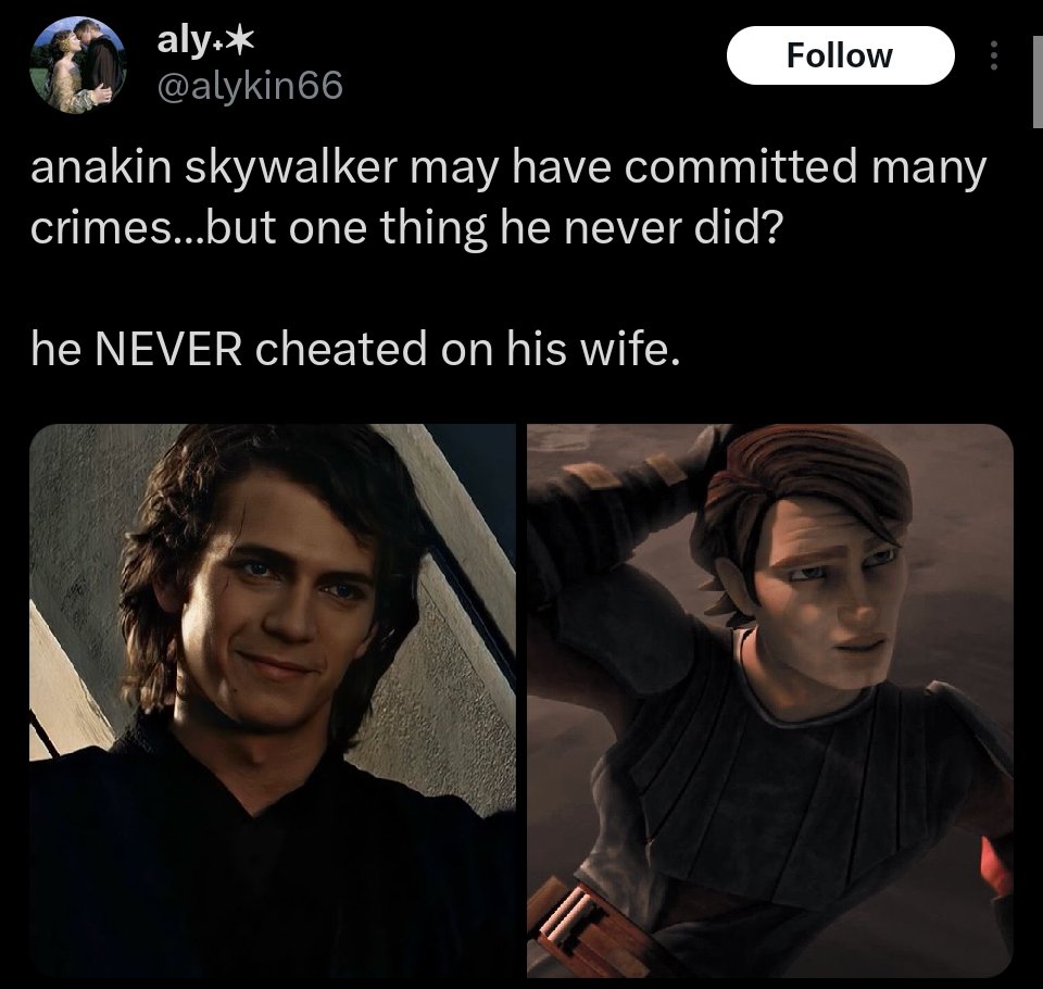 Star Wars Cringe tweet media