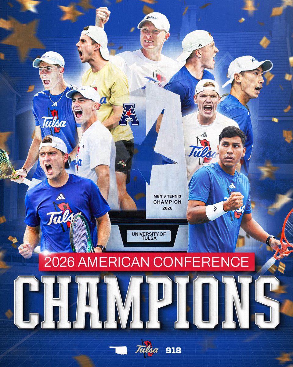 Tulsa Men's Tennis tweet media