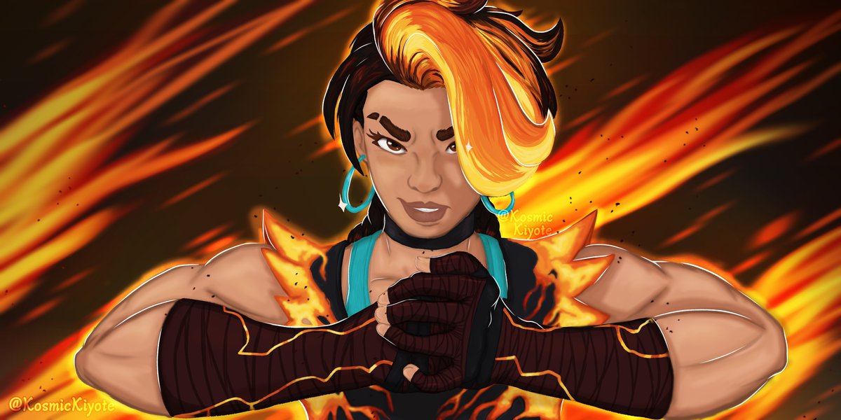 KosmicKiyote's tweet photo. I wanted to try my hand a making a loading screen style drawing. I like it ๐
Available for download on my Ko-fi:
https://t.co/6dL0k2Wygl
๐&๐Appreciated!
#FortniteFanArt #Cinder #Art https://t.co/bJRDL0wijs