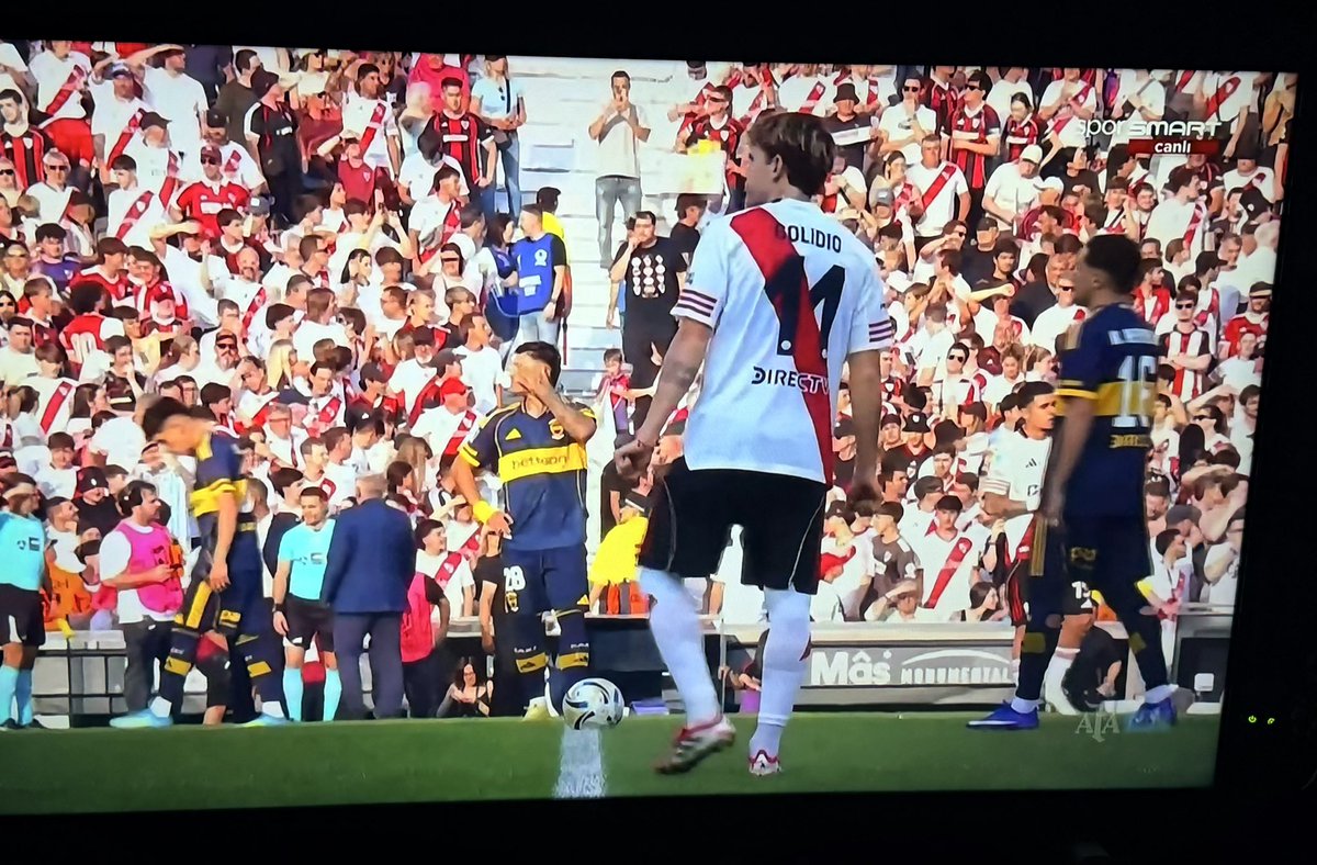 River Plate - Boca Juniors derbisi başlıyor! 🇦🇷