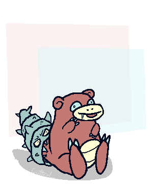 CutterL_'s tweet photo. Some of my Pokémon Champions boyz⚡️🪨🔮
Love me a Slowbro! Dedenne is my unexpected doubles  sweeper his Steelix bud.

#pokemonchampions #pokemonart https://t.co/L9wdZmvb1D