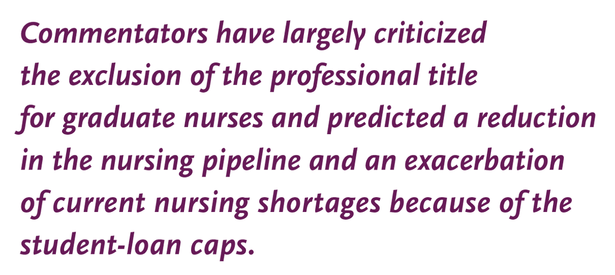 NEJM's tweet image. Perspective by Amy W. Stimpfel, PhD, RN, and Maja Djukic, PhD, RN: Using Data to Inform Decision Making — Borrowing Limits for Graduate Nursing Students nejm.org/doi/full/10.10…

#HealthPolicy #MedEd