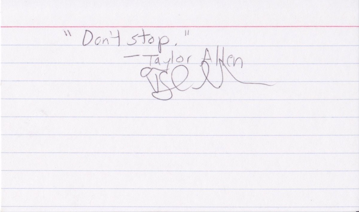writingcards's tweet image. "Never stop shooting."
-Taylor Allen

Chappaquiddick (2017), The Edge of Seventeen (2016) and Icebox (2018)

@austinfilmfest 03-16-19
 
imdb.com/name/nm1844039/?
tumblr.com/search/TAllen+…
pinterest.com/search/pins/?q…
#TaylorAllen #Screenwriting #WritingTips #QuotesOfTheDay #WritersLife