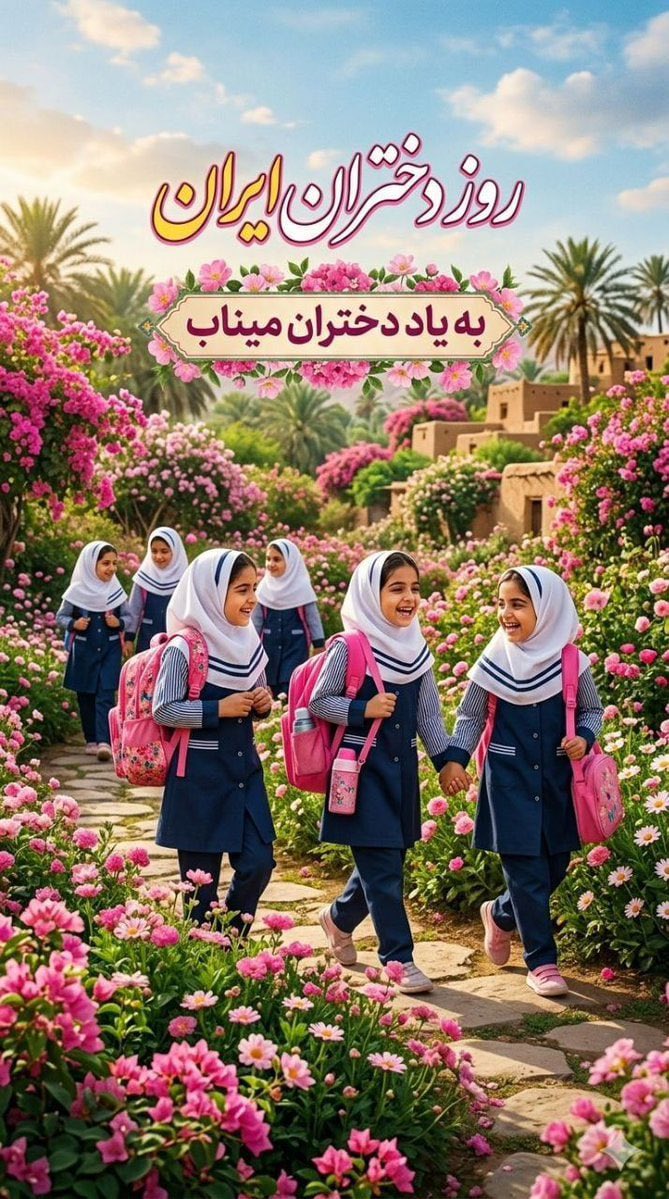 hoo10313's tweet photo. روز دختر را به دختران پاک سرزمینم به خصوص دخترکان شهید میناب تبریک میگم https://t.co/MLozgUNmSE