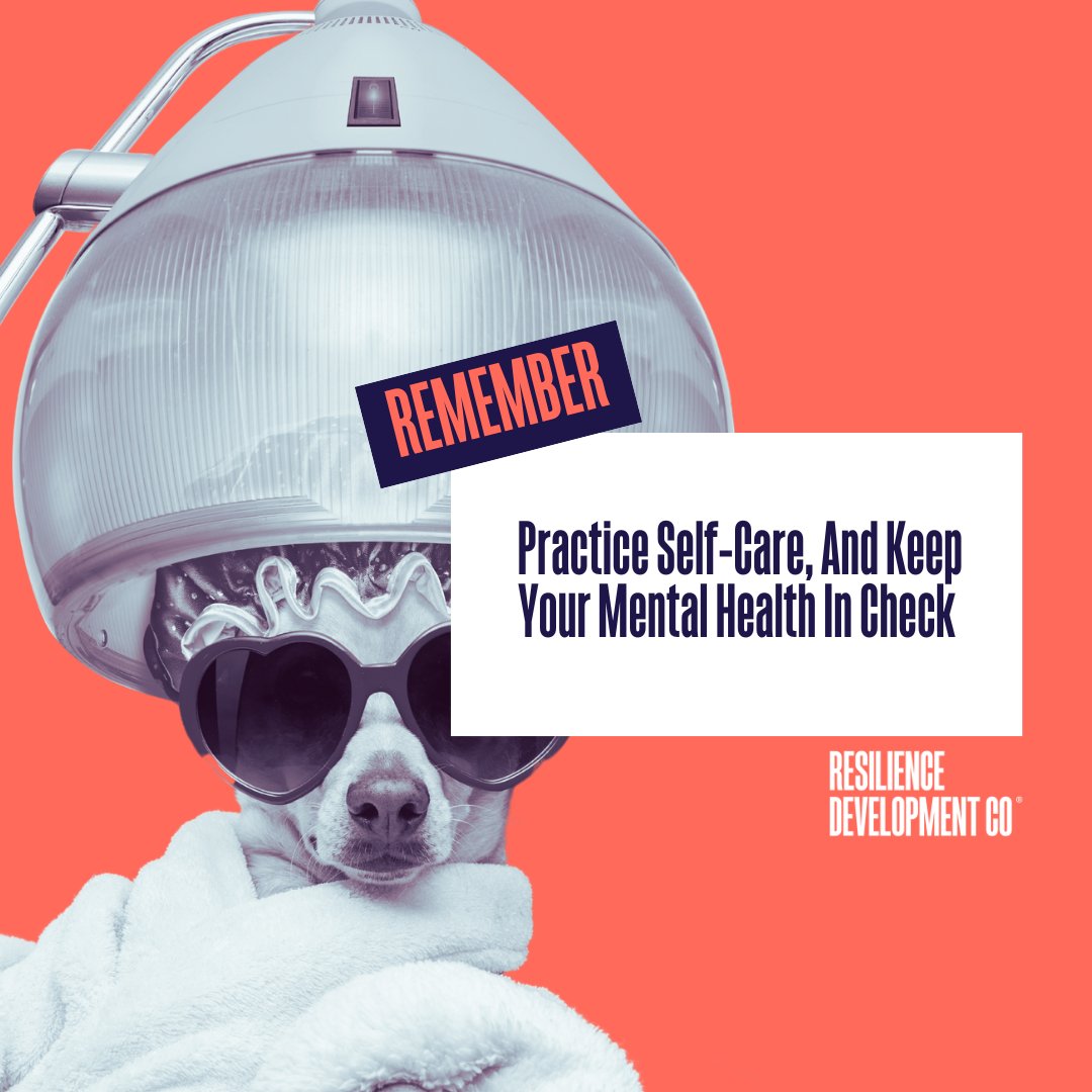 ResilienceDevCo's tweet image. It’s essential to take care of your mental health just as much as you take care of your physical health! Find small ways to reduce stress, practice self-care, and keep your mental health in check - it’s essential for a happy and healthy life! 

#MentalHealthAwareness #SelfCare