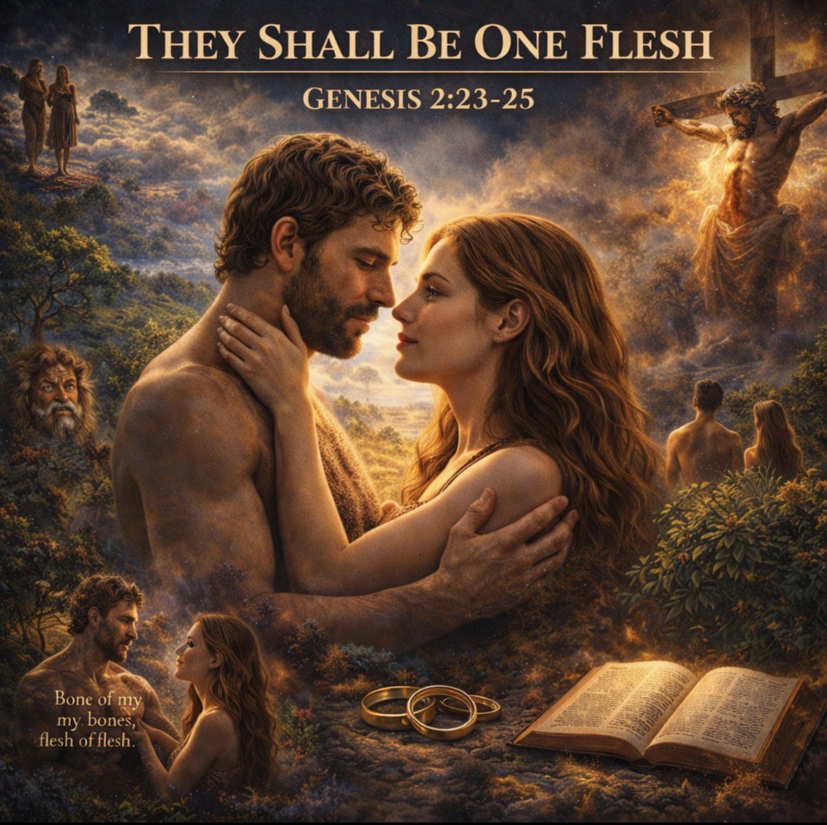 They Shall Be One Flesh Main Passage: Genesis 2:23-25 The first ...