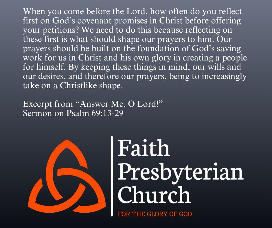 Faith Presbyterian Church - OPC in Grand Forks, ND tweet media