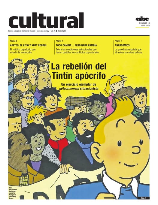 Anarcooltura's tweet image. Nuestra portada de hoy: "Anarcómics" 🏴🏴🏴
#anarquismo #under #situacionismo #anarcooltura 
Link a todos los artículos: abc.com.py/edicion-impres…