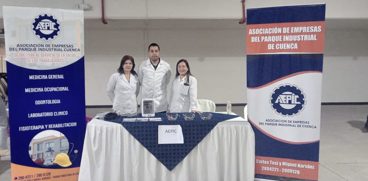 AEPICec's tweet photo. Feria de la Salud 2026: https://t.co/DuJllAm9iT