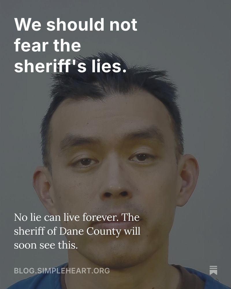 We have a new letter from Wayne in jail. His message? 

The lies of the Dane County Sheriff’s Office will not stop the rescue of beagles from Ridglan. 

Read on Substack.

#SaveTheDogs #RightToRescue 
(From Wayne's team)