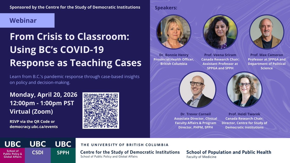 MaxwellACameron's tweet photo. Sign-up for this webinar with Dr. Bonnie Henry and colleagues tomorrow: https://t.co/RMvvidLRiK https://t.co/K4Ozs5oBKN