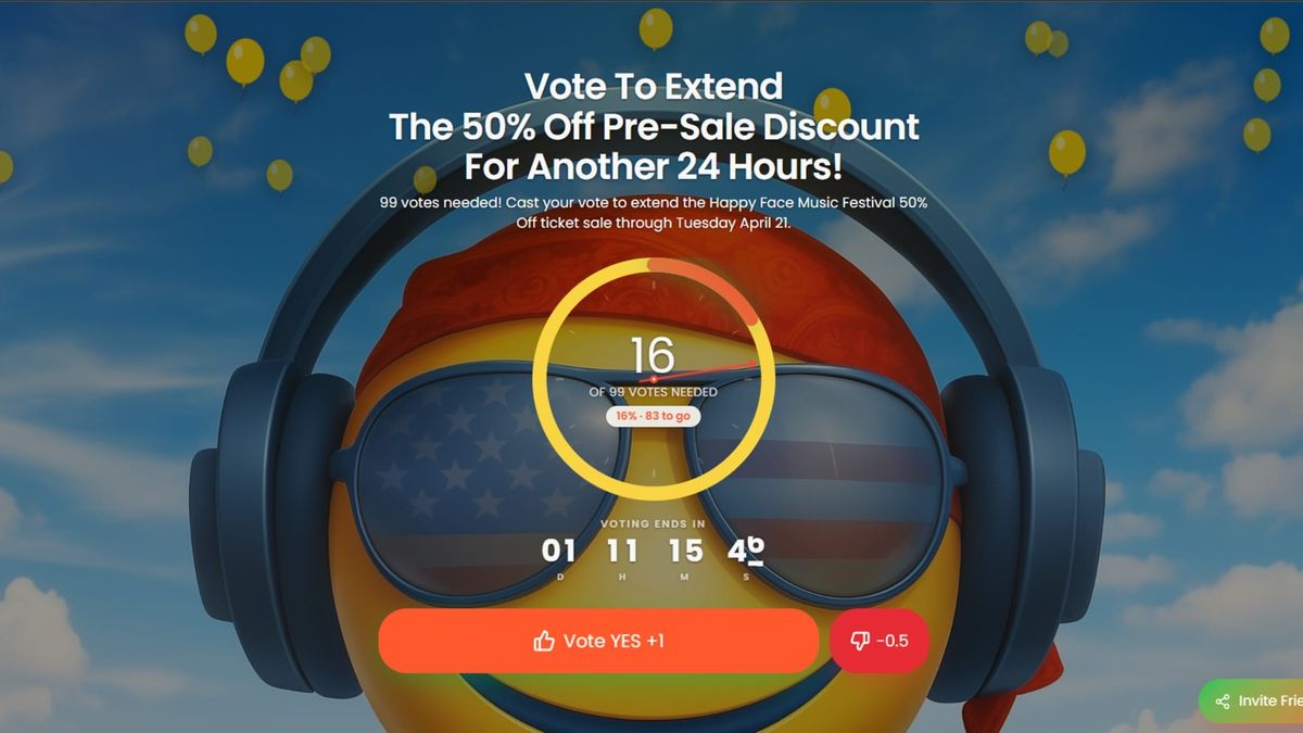 ClarityUniverse's tweet image. Simi Valley, it's crunch time! You have just 24 hours to vote on extending a 50% discount for the Happy Face Music Festival.

(continue reading: simi.clair.id/simi-valley-ha…)

@SimiValleyCA @Rotary @happyface

#SimiValley #Community #MusicFestival