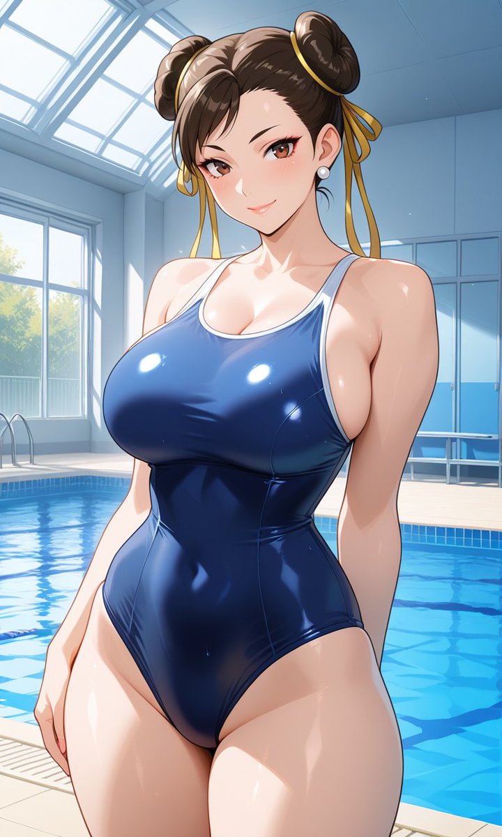 IsaacAugustoLp1's tweet image. Chun li en clases de natación 
#Streetfighter６ #Streetfighter #Chunli