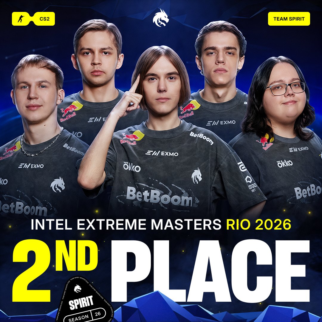 Team Spirit CS2 tweet media