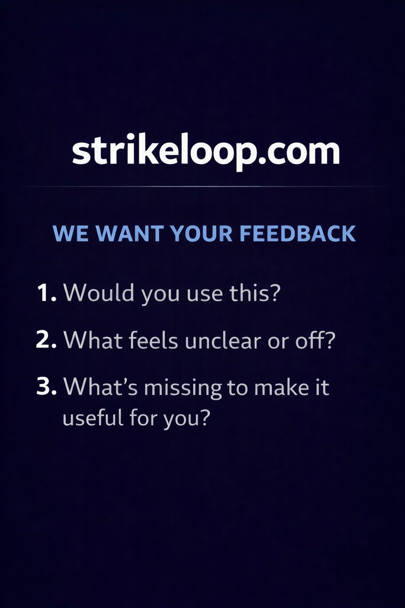 Scubiee_inc's tweet photo. Most infrastructure decisions are guesswork.
Tested for the first time in production.
We’re building strikeloop (by Scubiee) for this →
https://t.co/H8DM9Z8lQA

Quick thoughts:
1.)Would you use this?
2.)What feels off?
3.)What’s missing?

#CloudComputing #DevOps #AWS  #AI https://t.co/9Nl4OSXgsn