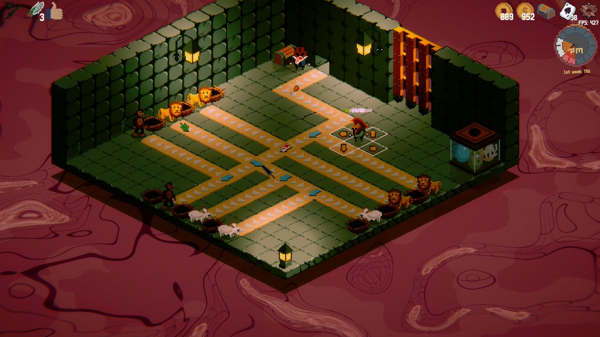 SelfwardGames's tweet image. Take care of the arena's animals. #indiegame #indiedev #indie