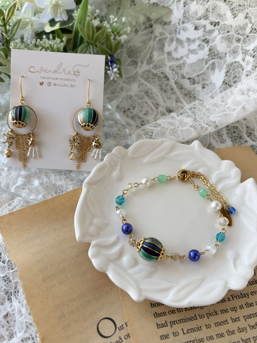 coudre＊巻き玉アクセサリーを作る人 tweet media