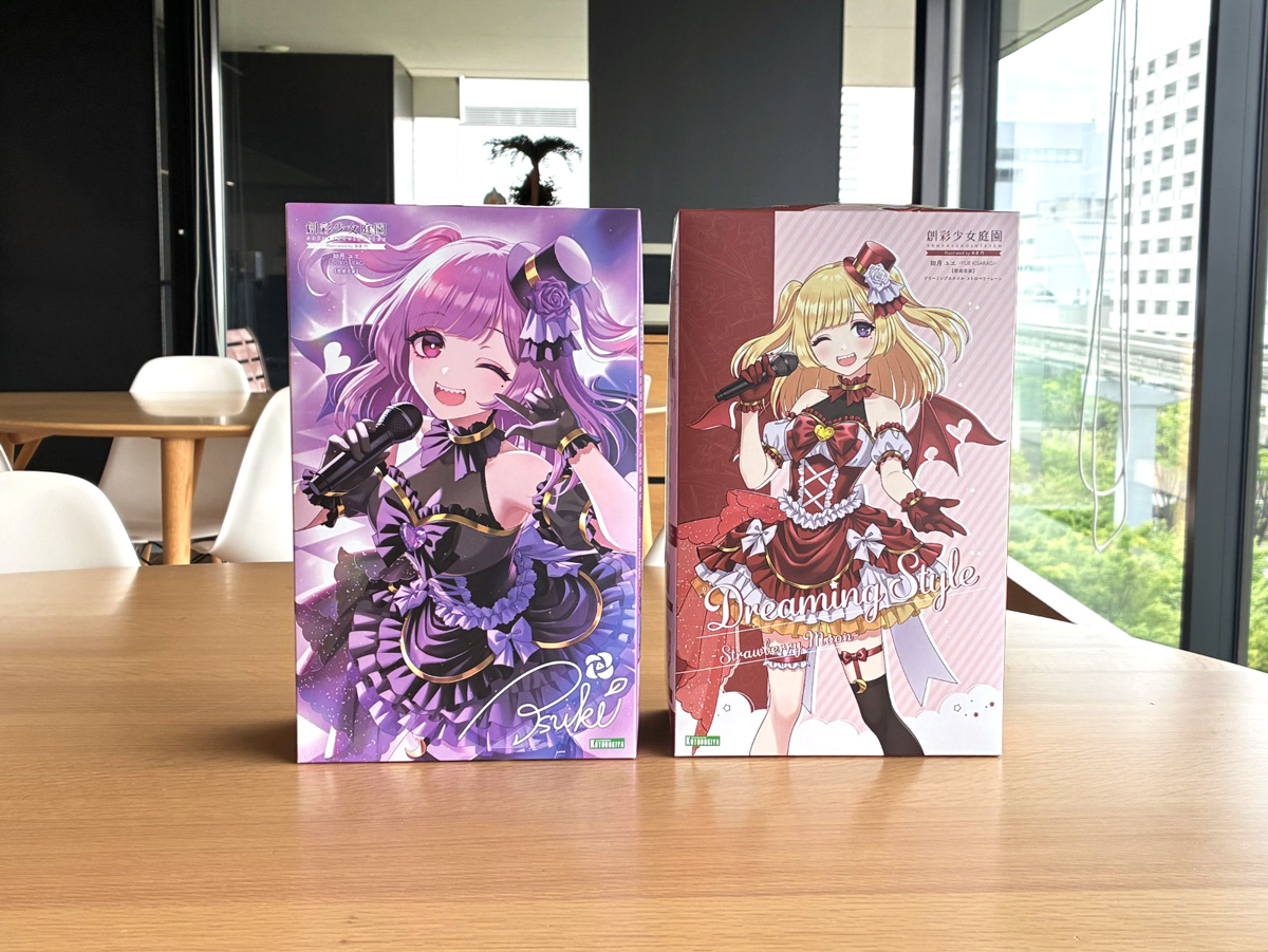 サンプル到着🎵／ 「如月 ユエ【歌姫衣装】」通常版とドリーミング