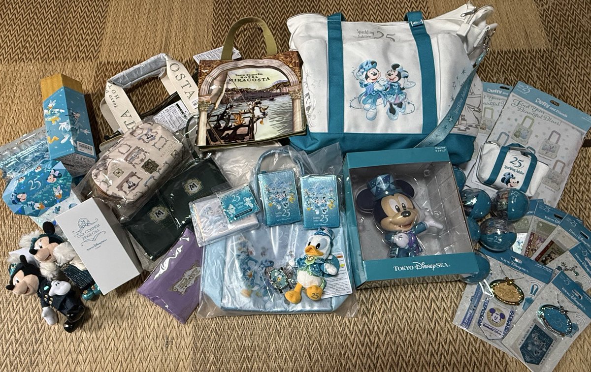 takaramima's tweet photo. ディズニーの戦利品😊 https://t.co/fU1EWaZPB5