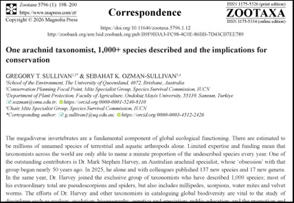 Zootaxa updates tweet media