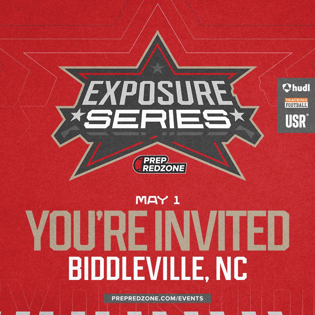 Thank you <a href="/whelms21/">Will Helms</a> <a href="/PrepRedzoneNC/">Prep Redzone North Carolina</a> for the camp invite!