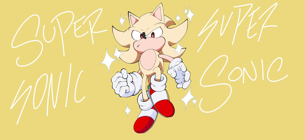 atarijamari's tweet photo. Super Sonic (Apr 2026) https://t.co/WAPQGG7TWs