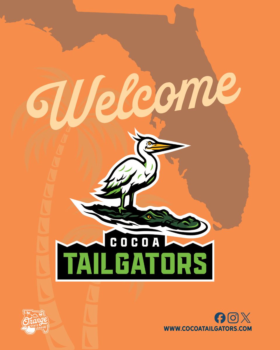 The final team locked in for the 2026 season is the <a href="/cocoatailgators/">Cocoa Tailgators</a>! Welcome to the league Tailgators. Schedule and details coming soon! Give them a follow and check out their website, cocoatailgators.com!
