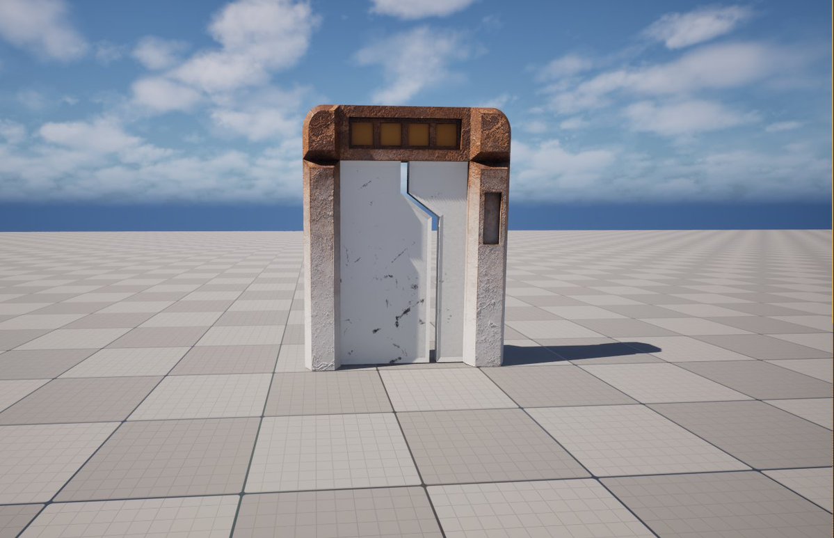 imguav's tweet image. basic sci fi door with blender+substance+unreal

still need to add more details and textures.
took about 3 hours

#unrealengine #3D #artist #concept