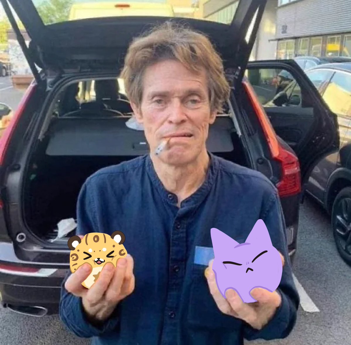 I'm late to this but this is me if I could put my hands on those plushies