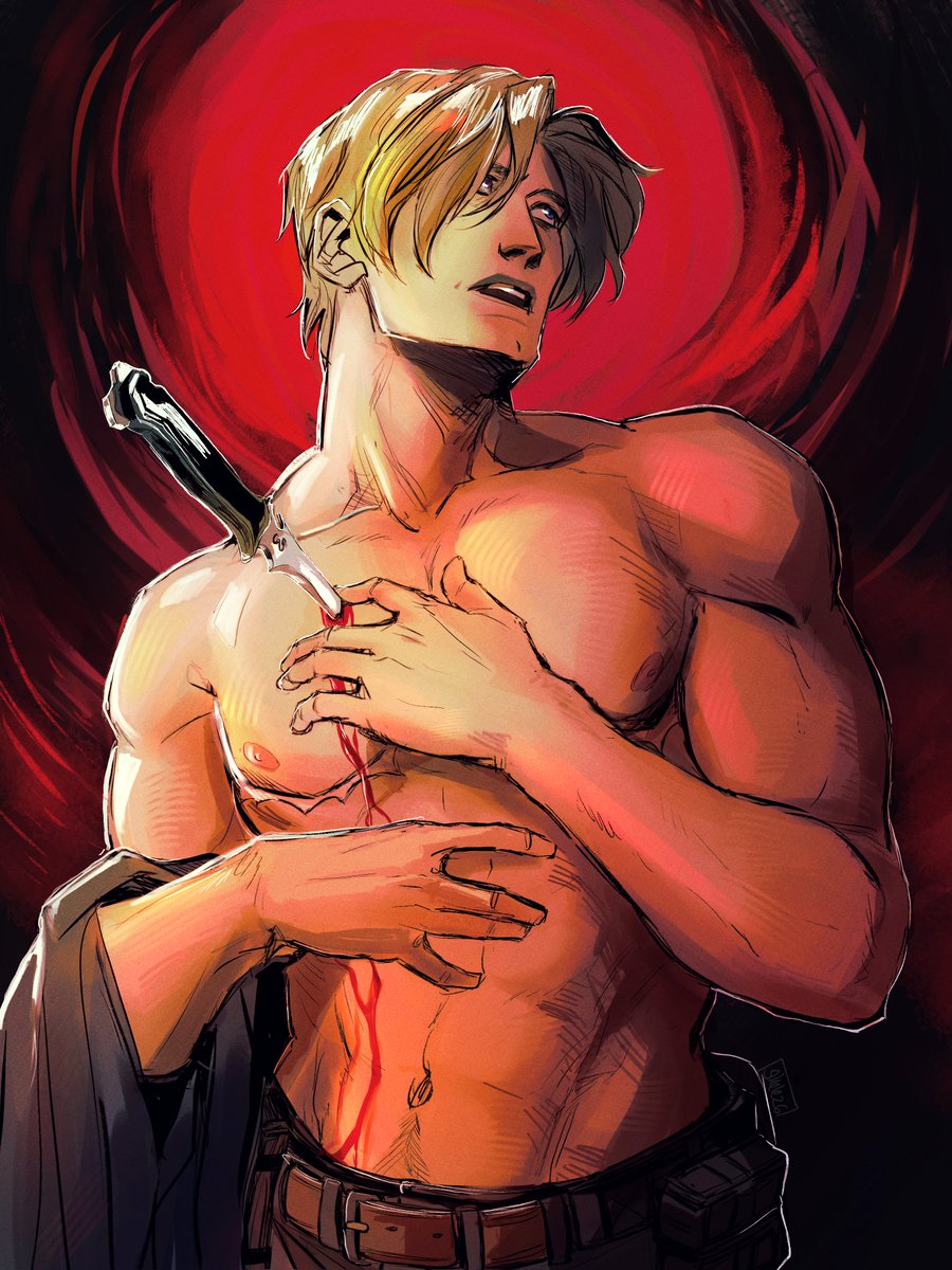 skelesass's tweet image. a bleeding heart
#REBHfun #ResidentEvil #LeonKennedy #fanart #RE4