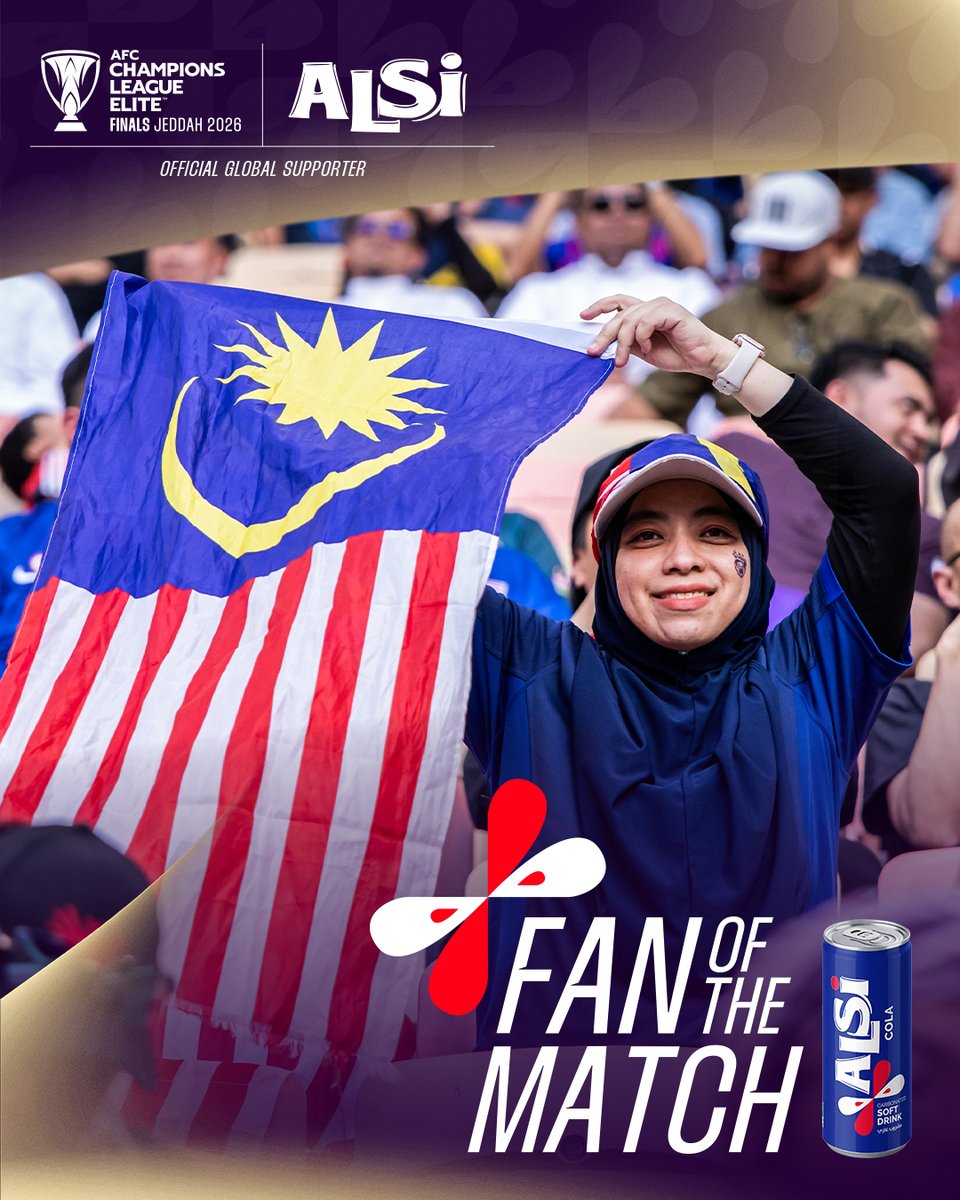 TheAFCCL's tweet photo. They travelled, they believed, they brought the noise ๐
The fans delivered unmatched energy in the stands ๐
#ACLElite | #FanOfTheMatch | #AlsiArabia https://t.co/cNQCJm53z1