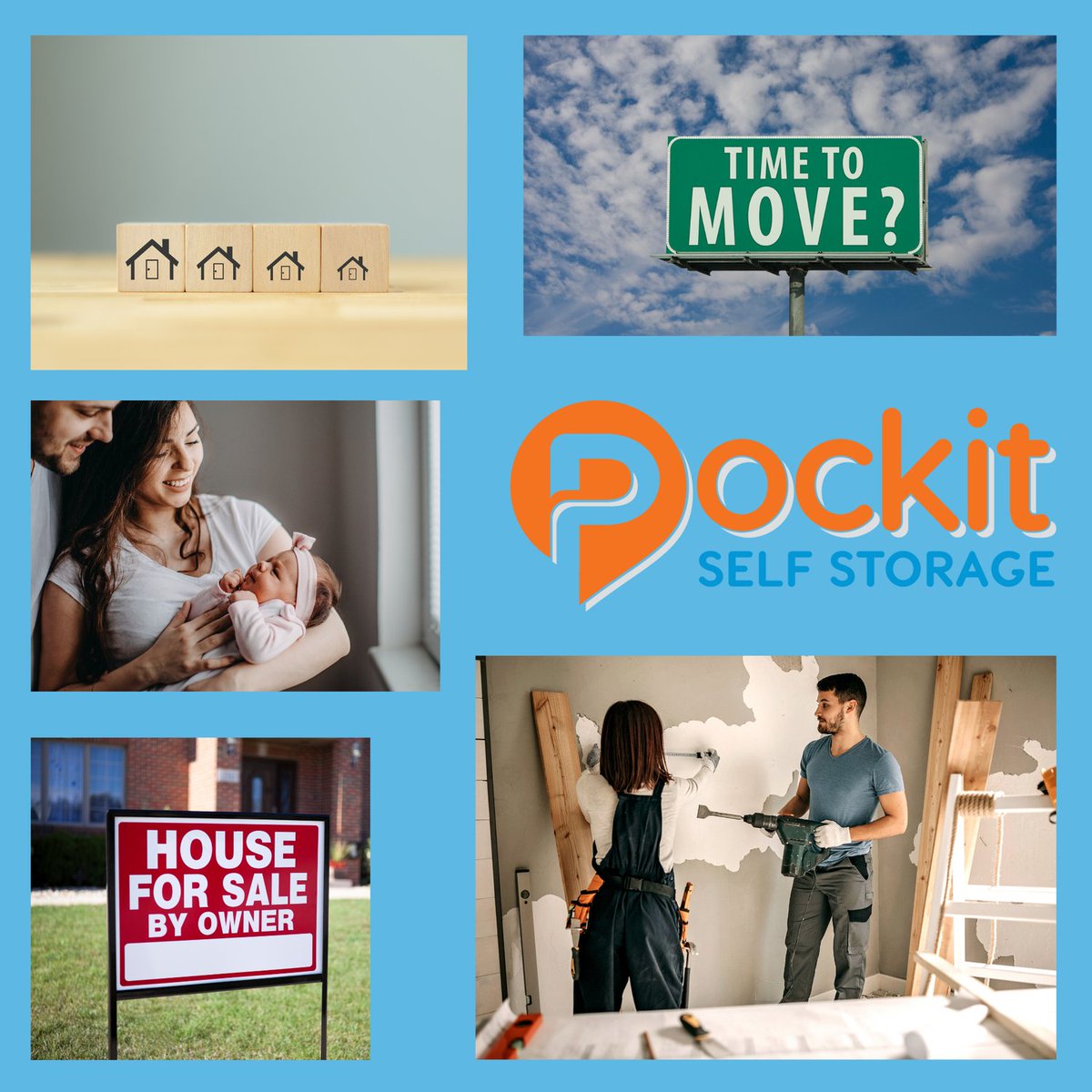 Pockit Self Storage tweet media