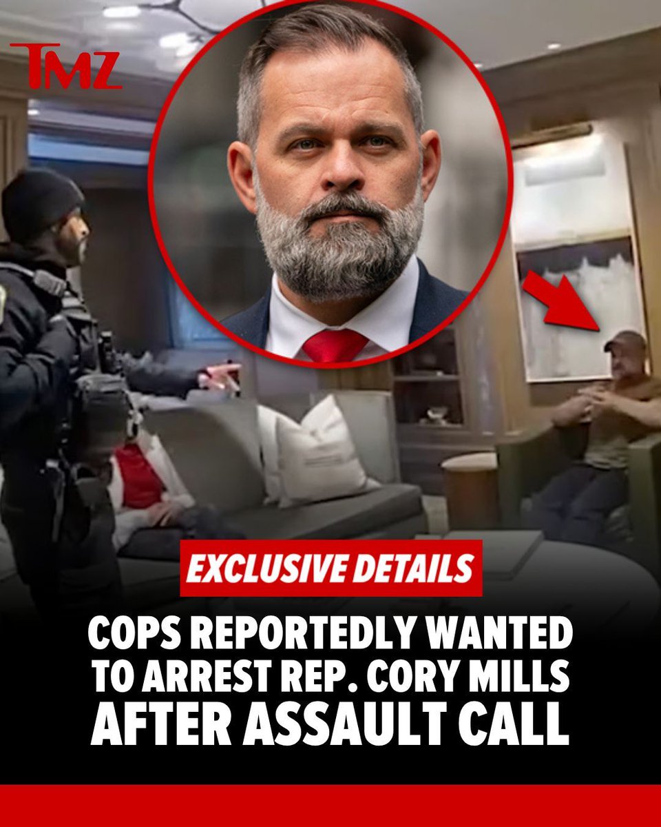 A woman called 911 to report that the Florida congressman had assaulted her, then recanted the story after appearing to talk to Mills, body-camera footage shows.

Read more: buff.ly/tjfGQGK