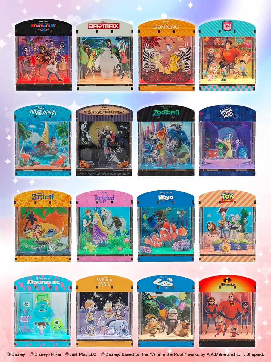tdr_doria's tweet image. 4月下旬より、ディズニーキャラクターの世界を自分の手で完成させる手のひらサイズのキット「HAKOBEYA」が販売されます。

yanoman.co.jp/topic/hakobeya/
#Disney