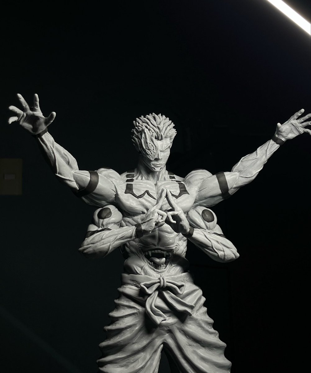 HechoPorUnGeek's tweet photo. Ryomen Sukuna

#sculpture #sculp #anime #clay #clayart #jujutsukaisen #sukuna #ryomensukuna https://t.co/8PzBvlwweE